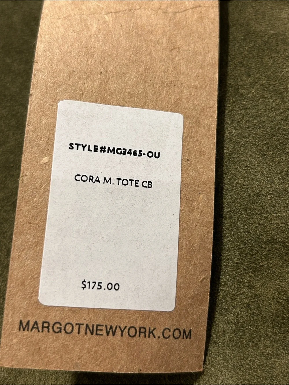 margot olive suede